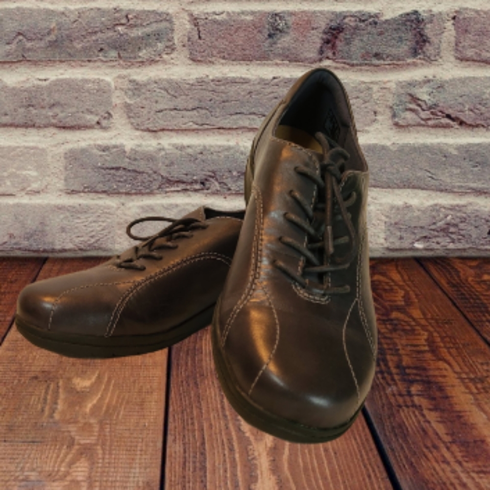 (0000) Clark's Collection Men's Soft Cushion Shoes, Size: 9.5